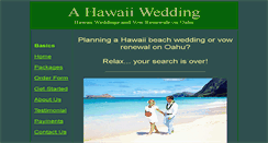 Desktop Screenshot of ahawaiiwedding.com